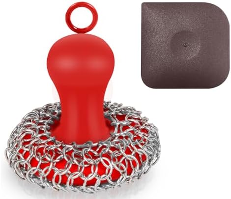 Herda Cast Iron Cleaner Scrubber by Betterqualitybetterlife