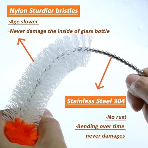 Hummingbird Feeder Cleaner Brush, Versatile Bendable Cleaning Brushes - Image 4