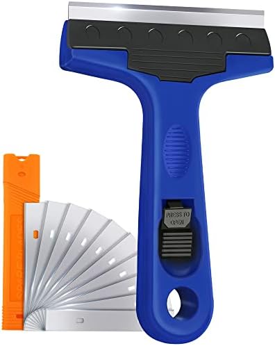 4" Razor Blade Scraper Tool by SRUDOKIN