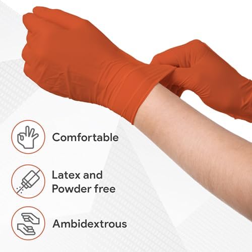WECARE 8 Mil Nitrile Gloves - Image 2