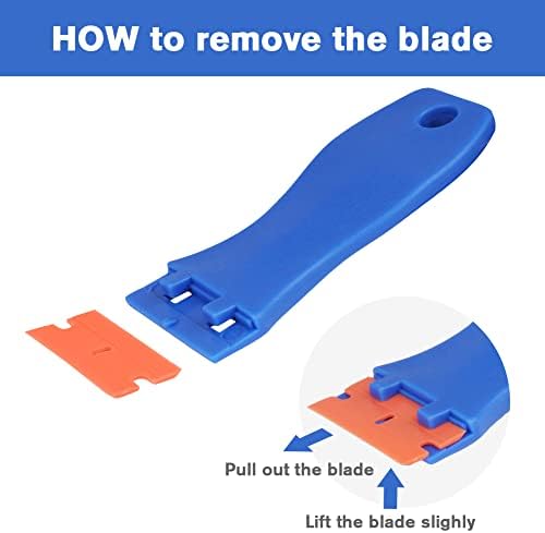Ainiv Plastic Razor Blade Scrapers, Scraper Tool - Image 3
