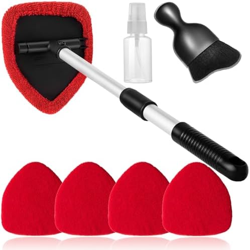 Qydipclin 7pcs Windshield Cleaner Tool Car Interior Window Cleaning Kit by Qydipclin