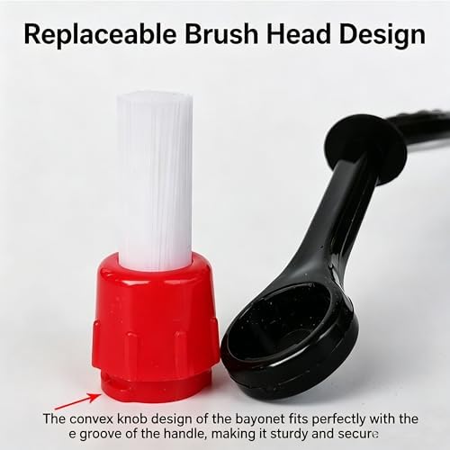 2 Pack Espresso Machine Cleaning Brush Set, Coffee Machine Steam Brush - Image 4