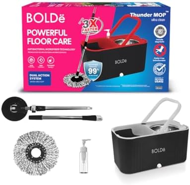 Thunder MOP Ultra Clean Stainless Steel Spin System - by BOLD%C3%AB