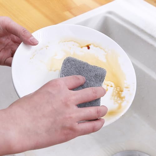 lasenersm 10 Pieces Dishwashing Sponge Kitchen Dishwashing Sponge Non Scratch - Image 5