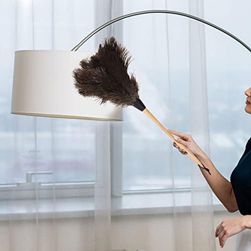 Hemoton Duster Natural Ostrich Duster Fluffy - Image 6