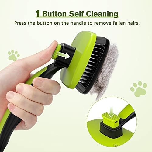 Pecute Skin Friendly Self-Cleaning Slicker Brush - Image 2