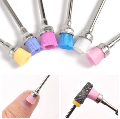 KADS Nail Drill Bit Cleaning Brush ABS Plastic Material Dust Nail Brush Suitable - Image 3