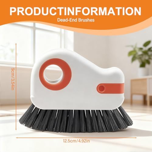 Window Track Cleaner, Groove Cleaning Tool, Crevice Clean Brush - Image 6