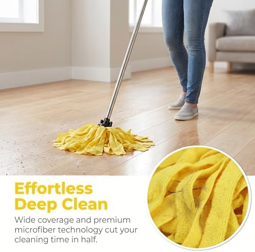 Microfiber Cloth Mop for Floor Cleaning - Image 3
