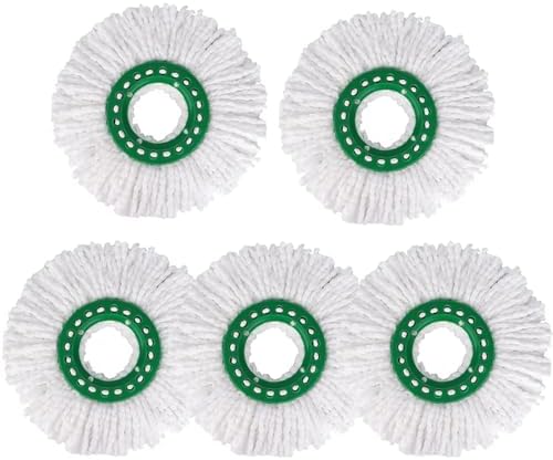 Mop Head Replacement for Libman Tornado Spin Mop System, Resuable Microfiber by Sgizoku