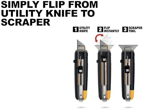 ToughBuilt - Scraper Utility Knife, 5 Blades, Quick-Change, TB-H4S5-01 - Image 5