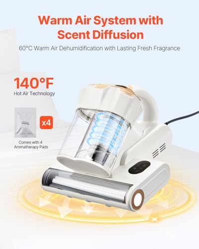 VEVOR Mattress Vacuum Cleaner, 550W Bed Vacuum Cleaner - Image 3
