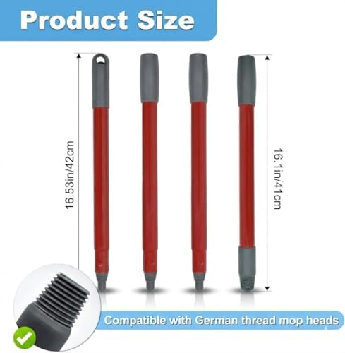 Microfiber Flat Mops for Floor Cleaning, Flat Mop - Image 3