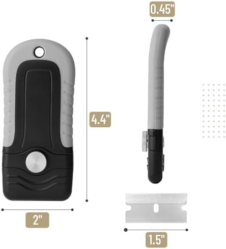 Bates- Razor Blade Scraper, Locking Razor Scraper Set - Image 5