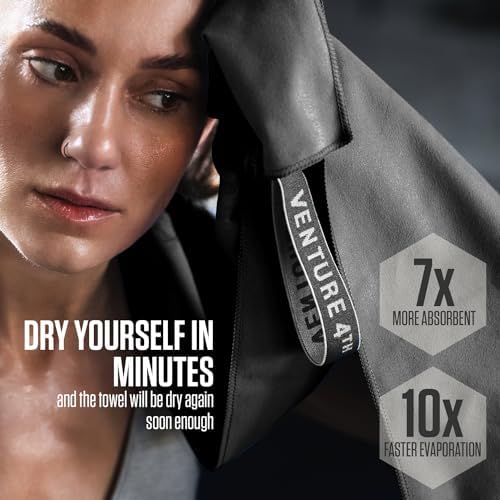 VENTURE 4TH Quick Dry Microfiber Towel - Image 4