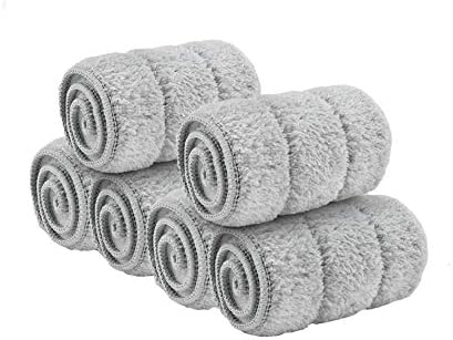 18 inch Mop Pads Replacement 6 Pack mop Heads Mop Refill by YOUSHANGJIA