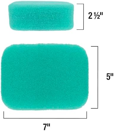 QEP 70020-18 Epoxy Grout Sponge 7" x 5" x 2-1/2" Teal Color - Image 5