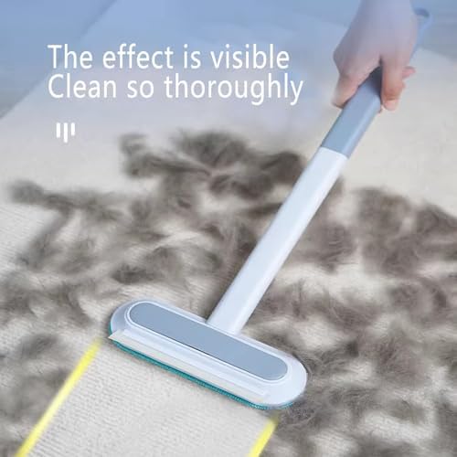 4 in 1 Pet Hair Remover with Glove, 17.7" Extra Long Handle Reusable Lint Brush - Image 3
