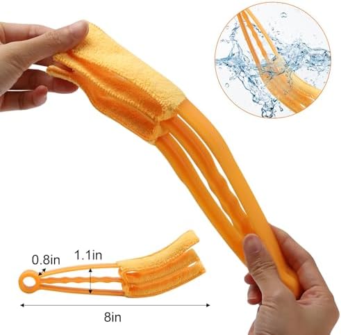 Window Blind Cleaner Duster Set, Washable Dusting Cleaner Air Vent Cleaning - Image 4