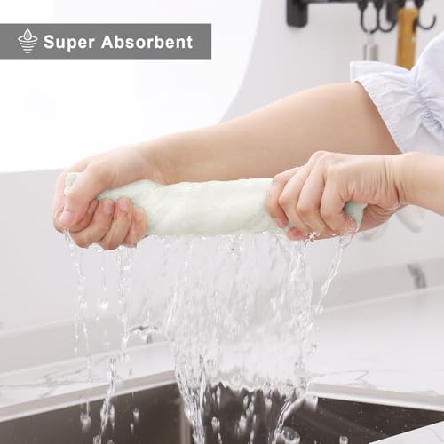 Homaxy 24 Pack Super Soft & Absorbent Dish Cloths - Image 3