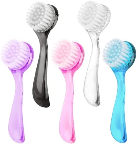 Soft Nail Dust Cleaning Brush 5Pcs Handle Grip Fingernail Brush Nail Dust Brush by Unknown