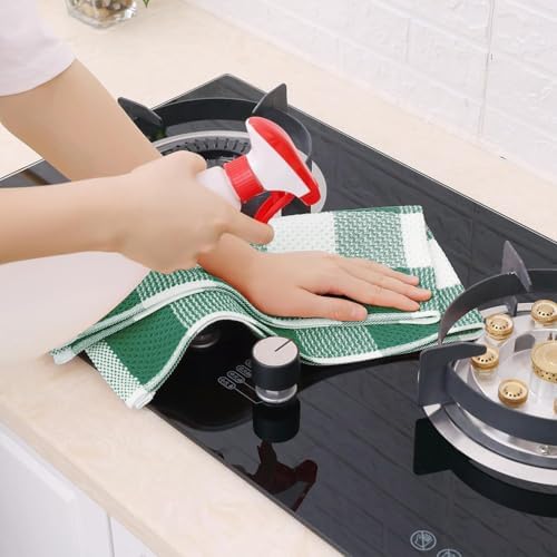 Homaxy 100% Cotton Waffle Weave 4 Pack Kitchen Towels - Image 6