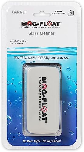 Mag-Float Large+ Plus Glass Floating Algae Scraper 400 w/Scraper Blade by Mag-Float-AquariumCleaner