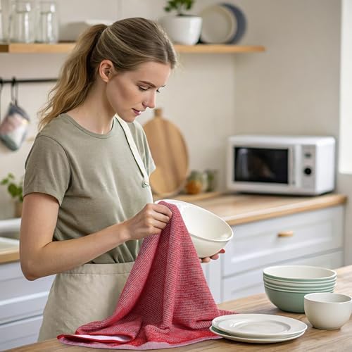 Mordimy Premium Large Cotton Kitchen Towels - Image 3