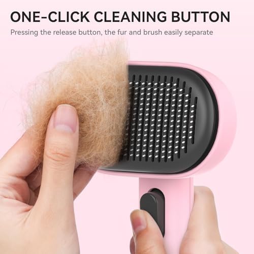 Aumuca Cat Brushes for Indoor Cats, Cat Hair Brush for Shedding, Cat Brush for - Image 4