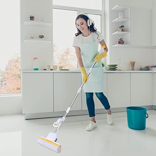 PVA Sponge Mops 60" Long Handle 15" Head - Image 6