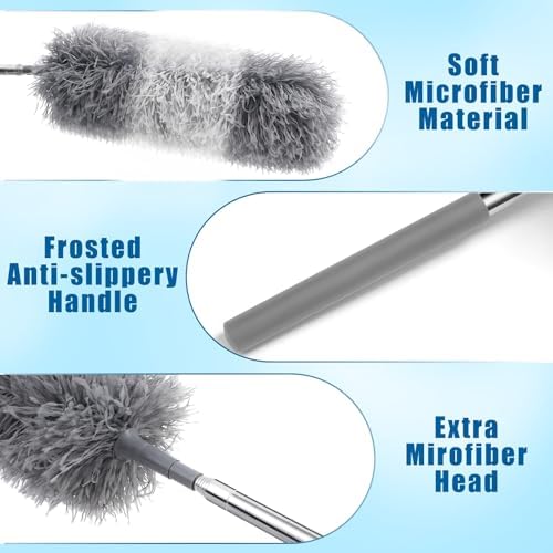 Tanlade 12 Pcs Microfiber Feather Dusters - Image 3