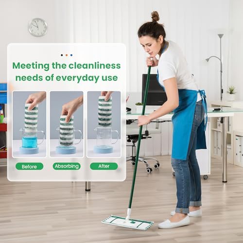 4 Pcs Microfiber Mop Pads Refills - Image 7