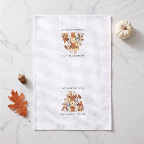 Funny Dogs Kitchen Towels Hostess Gifts - Image 4