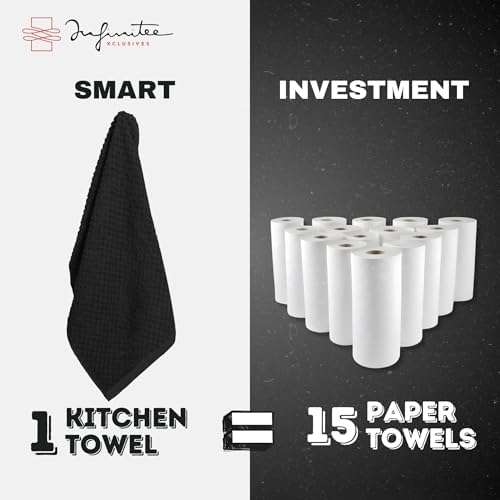 Infinitee Xclusives Kitchen Towels -12 Pack - Image 6