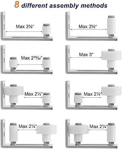 SMARTSTANDARD Sliding Barn Door Floor Guide - Image 3