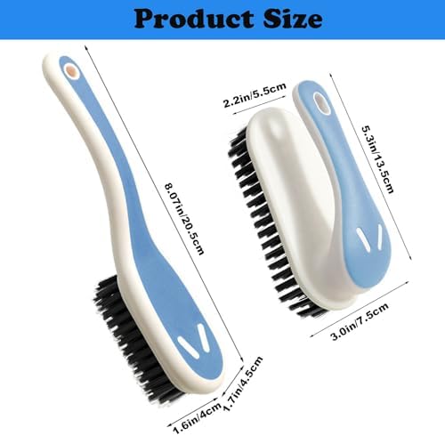 Soft Bristle Scrub Cleaning Brush Stain Remover Brush Fabric Cleaning Brush - Image 2
