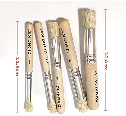 Auhoahsil Stencil Brushes Set, Stencil Projects, Card Making, Crafts and - Image 2
