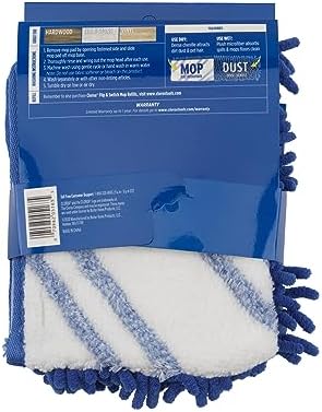 Clorox Ready Flip Spray Mop Refill Pad Machine-Washable Dual-Use Chennille & - Image 2