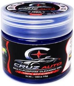 Cruz AUTO Car Cleaning Gel for Car Interior, Reusable Dust Putty by Unknown