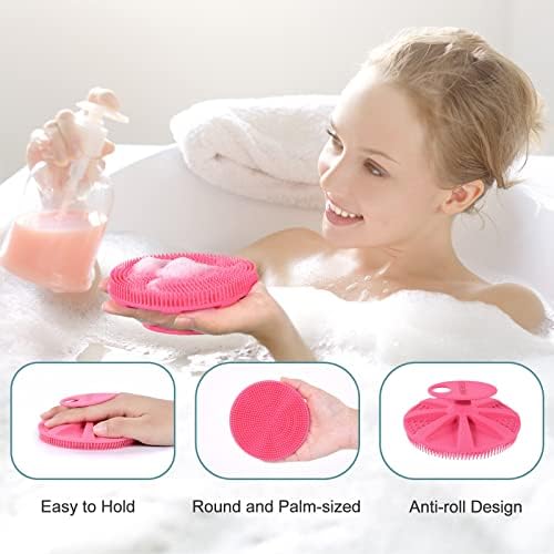 INNERNEED Food-Grade Soft Silicone Body Scrubber Shower Brush - Image 2