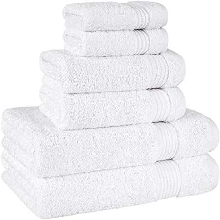 Cotton Paradise 100% Cotton Turkish Towel Set, Soft Absorbent Quick Dry - Image 4