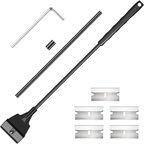 Honoson Aquarium Glass Scraper 21.65" Fish Tank Cleaner Tool Kit 5 Blades by Honoson