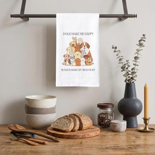 Funny Dogs Kitchen Towels Hostess Gifts - Image 6