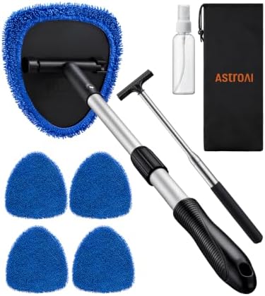 AstroAI 5pcs Windshield Cleaner Tool & Car Window Cleaning Kit by AstroAI
