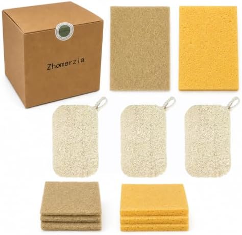Natural Loofah Sponge, Kitchen Sponges by Unknown