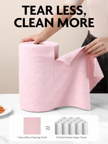 Fantasticlean Microfiber Cleaning Cloth Rolls - Image 2