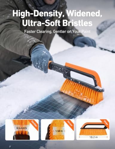 AstroAI 27" Snow Brush and Ice Scrapers - Image 4