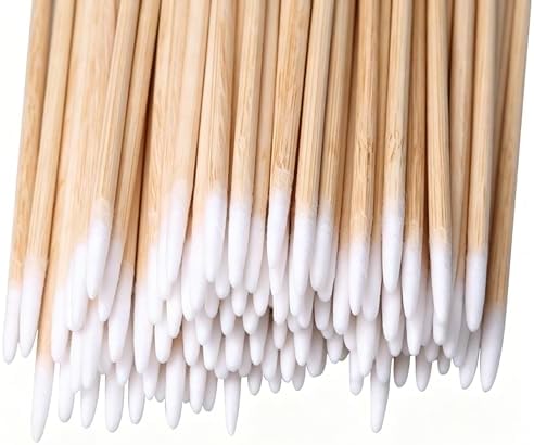 RIKWOG 600pcs Pointed Cotton Swabs, 7cm/2.75in Precision Microblading Cotton - Image 2