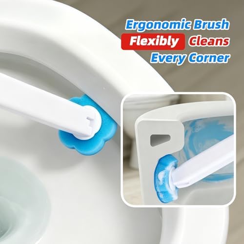 2 Pack Disposable Toilet Brush - Image 5